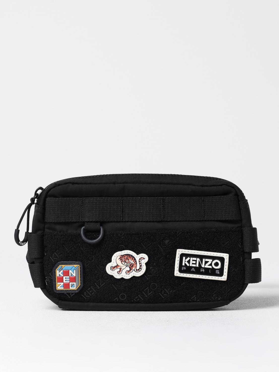 Kenzo Belt bag men - Black | FE65SA217F20 | GIGLIO.COM