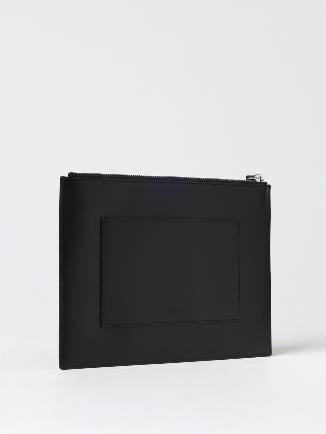 KENZO BRIEFCASE: Pocket square men Kenzo, Black - Img 2