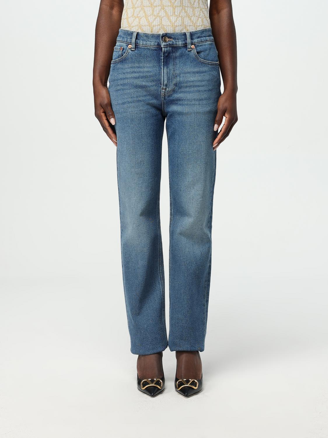 VALENTINO JEANS: Pants woman Valentino, Blue - Img 1