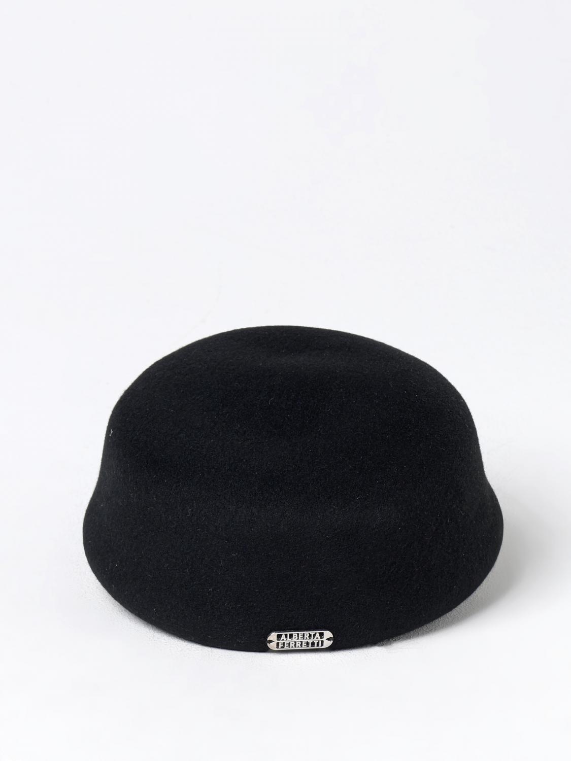 ALBERTA FERRETTI SOMBRERO: Sombrero mujer Alberta Ferretti, Negro - Img 3