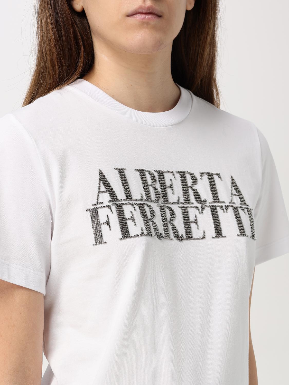 ALBERTA FERRETTI T-SHIRT: T-shirt woman Alberta Ferretti, Black - Img 4