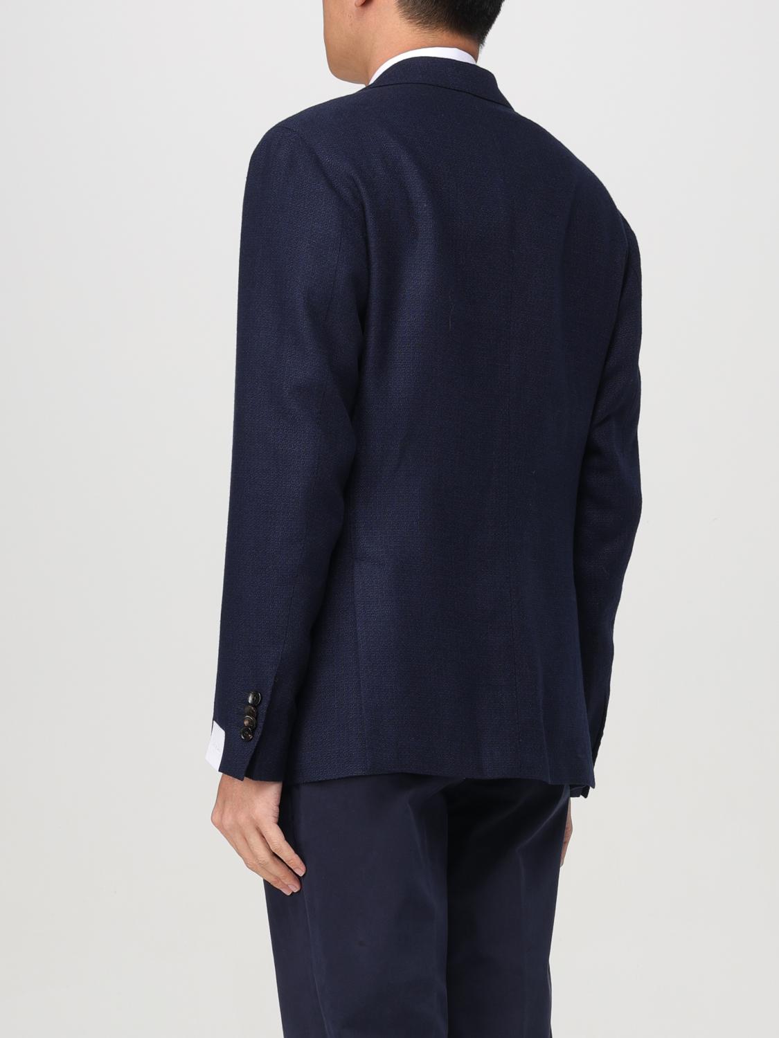 LUIGI BIANCHI GIACCA: Blazer Luigi Bianchi in lana , Blue - Img 2