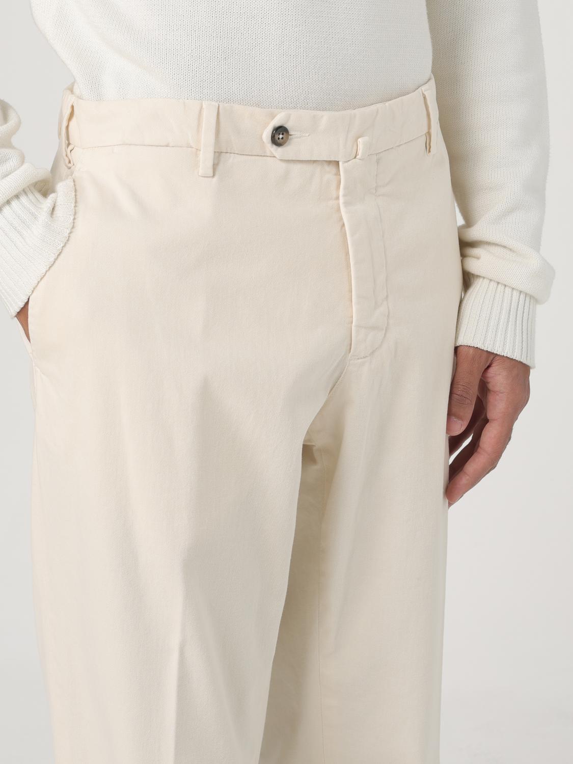 LUIGI BIANCHI PANTALON: Pantalon homme Luigi Bianchi, Blanc - Img 3