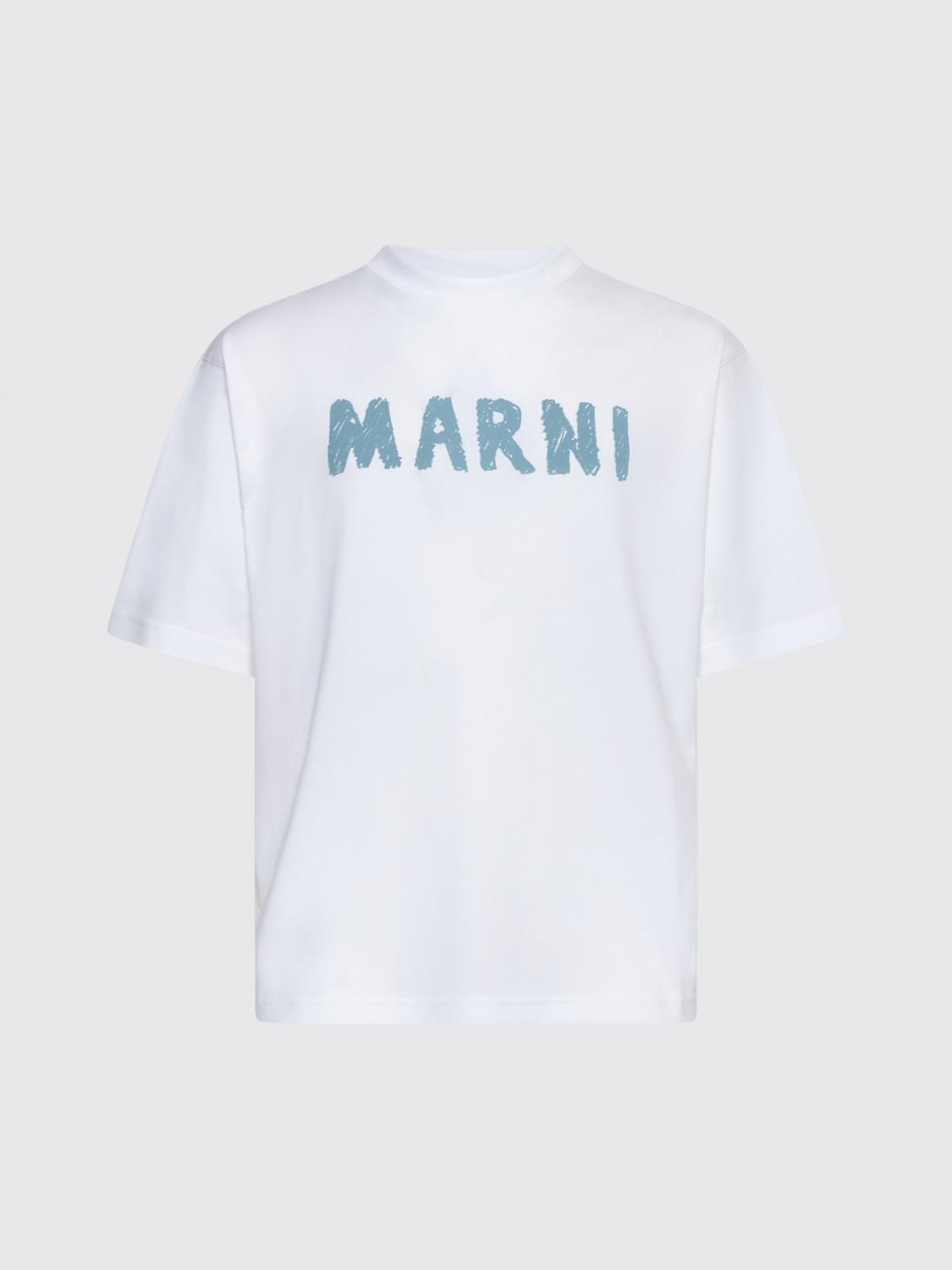 MARNI T-SHIRT: T-shirt homme Marni, Blanc - Img 3