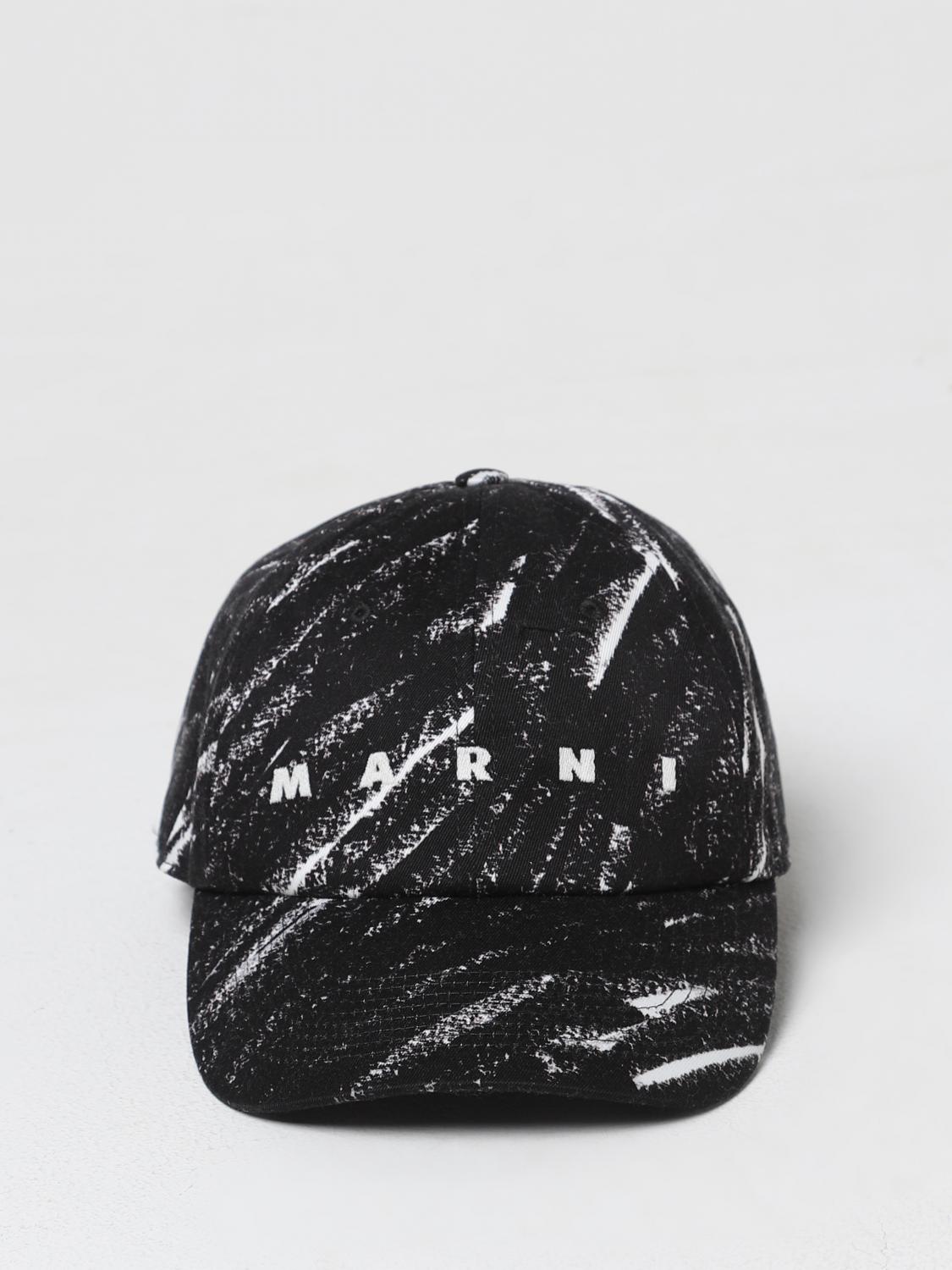MARNI HAT: Hat men Marni, Black - Img 2