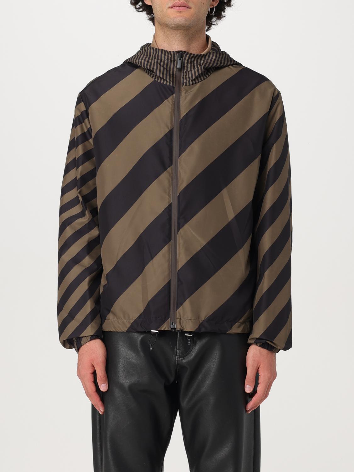 FENDI JACKET: Jacket men Fendi, Tobacco - Img 1