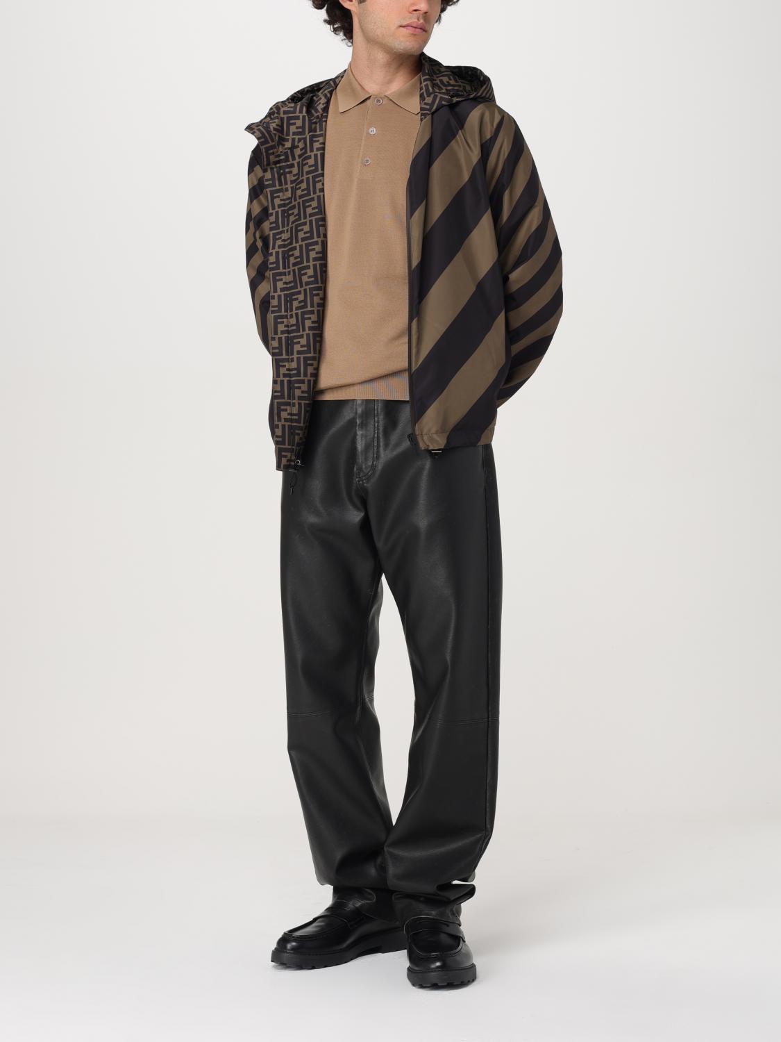 FENDI JACKET: Jacket men Fendi, Tobacco - Img 2