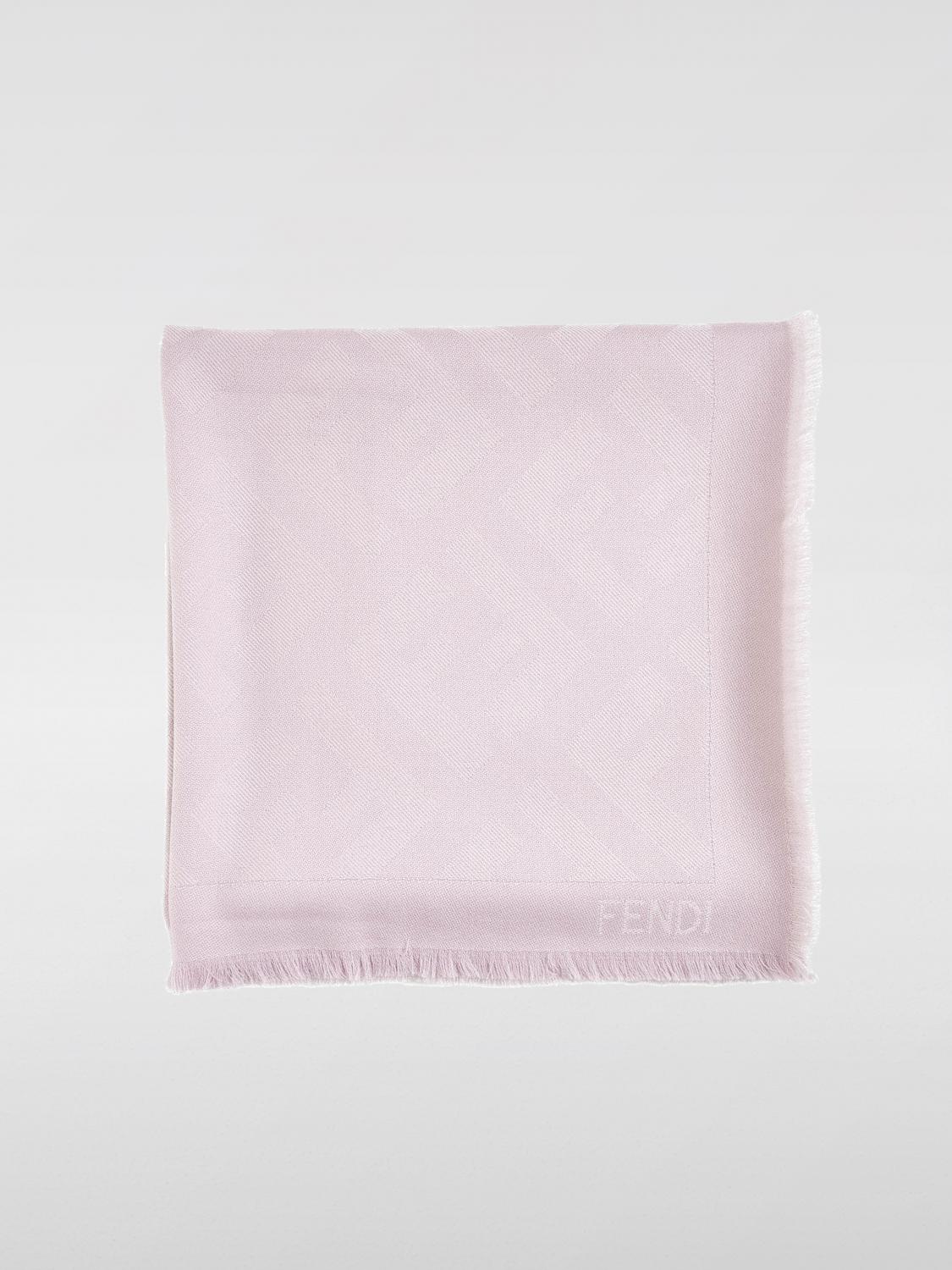 FENDI SCARF: Scarf woman Fendi, Pink - Img 1