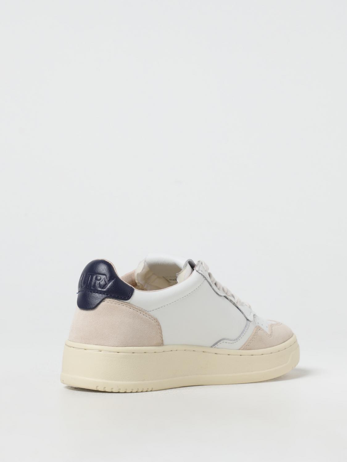 AUTRY SNEAKERS: Sneakers Medalist Autry in pelle , Bianco - Img 3