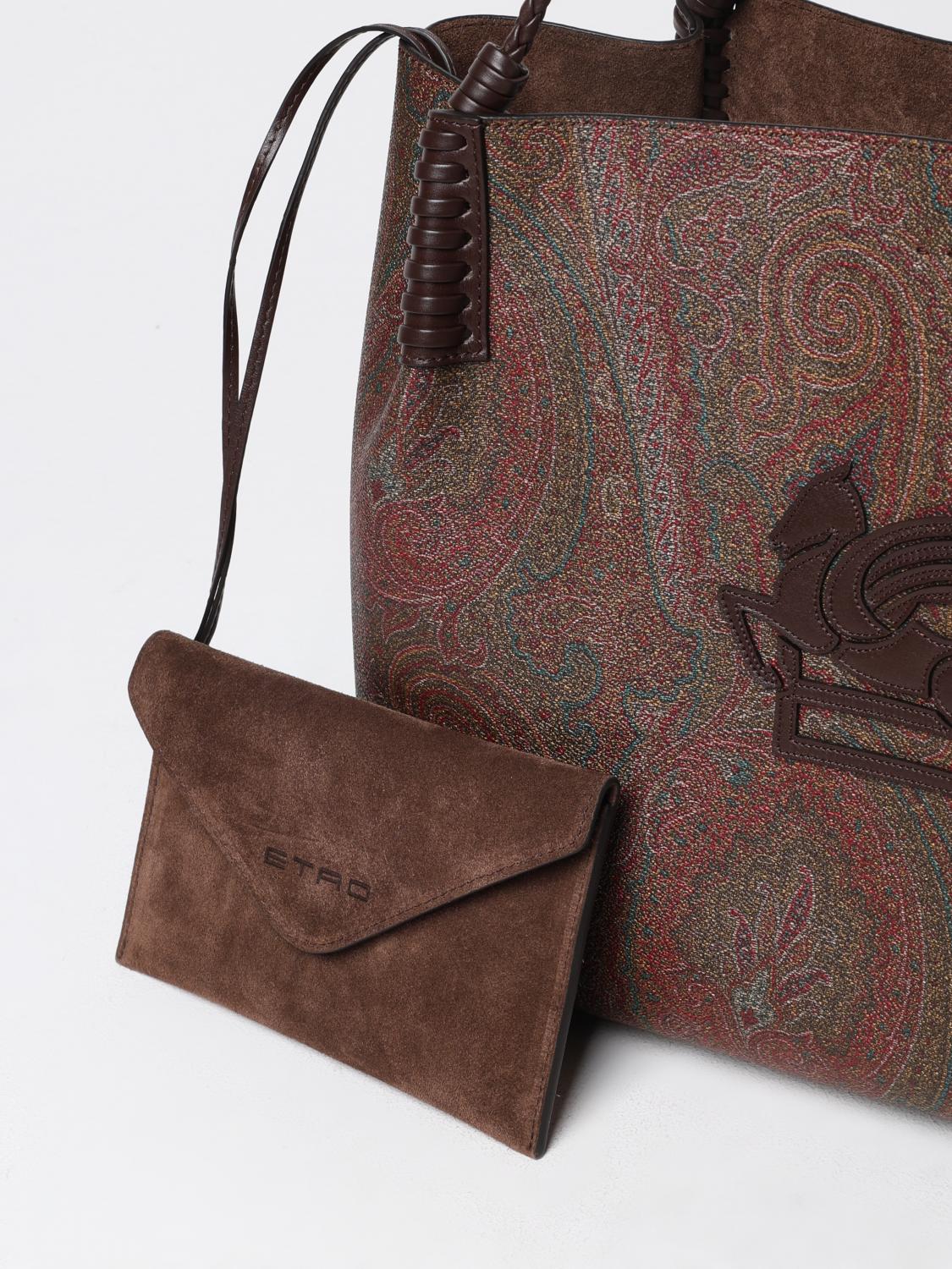 ETRO BOLSO DE HOMBRO: Bolso de hombro mujer Etro, Marrón - Img 4