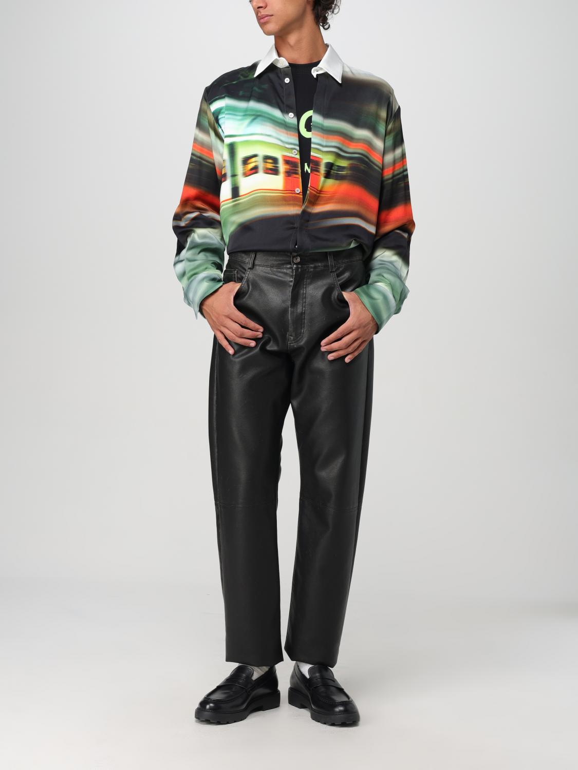 MSGM SWEATSHIRT: Sweater men MSGM, Black - Img 2