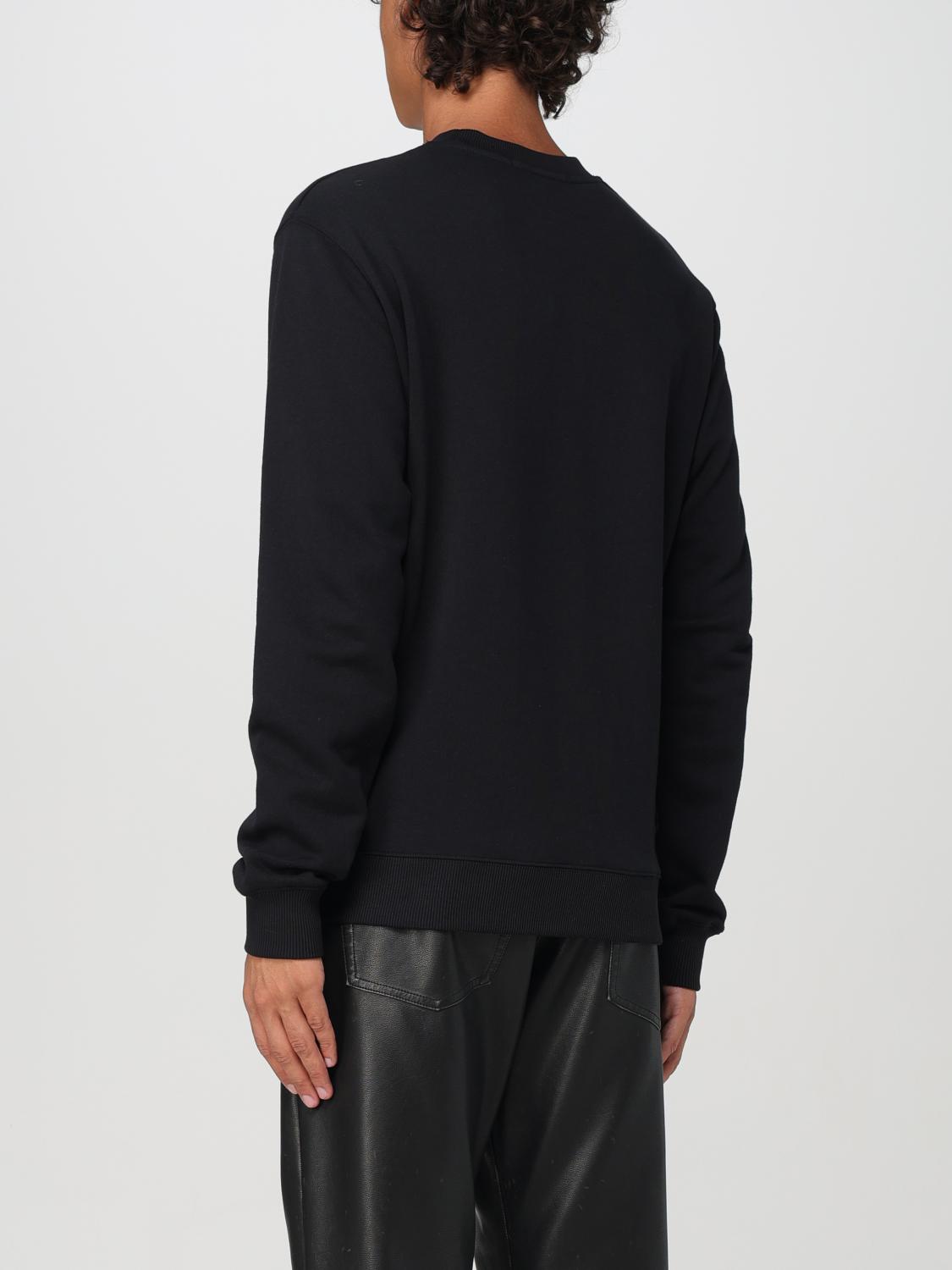 MSGM SWEATSHIRT: Sweater men MSGM, Black - Img 3