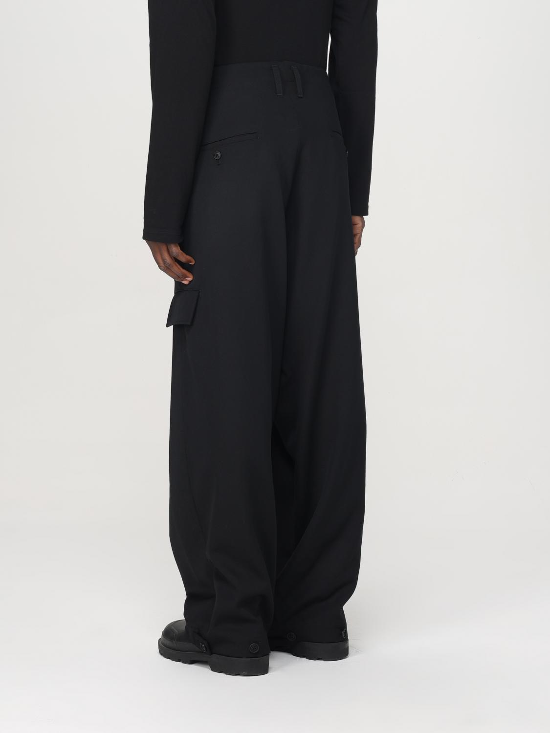 YOHJI YAMAMOTO PANTS: Pants men Yohji Yamamoto, Black - Img 3