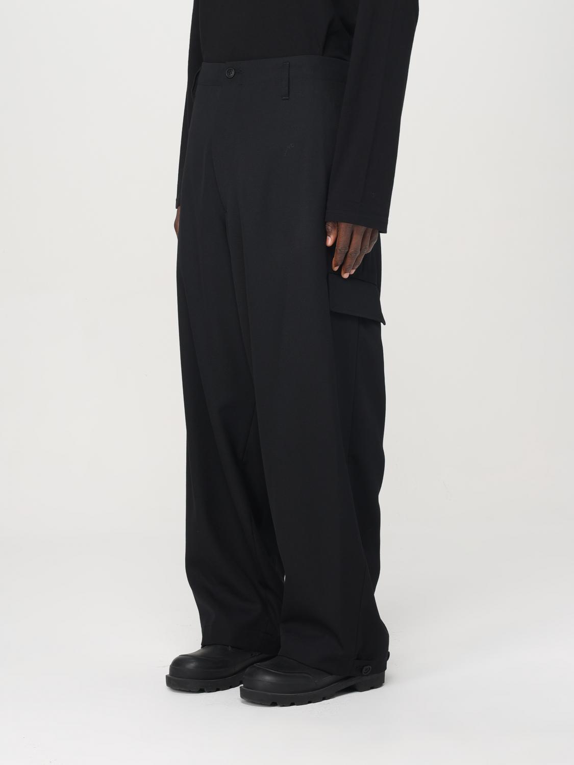 YOHJI YAMAMOTO PANTS: Pants men Yohji Yamamoto, Black - Img 4