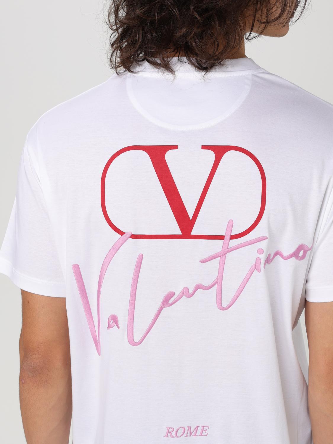 VALENTINO T-SHIRT: T-shirt men Valentino, White - Img 5