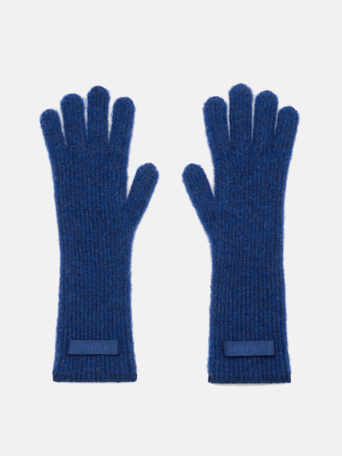 Giglio Guanti Les Gants Jacquemus in misto lana a coste