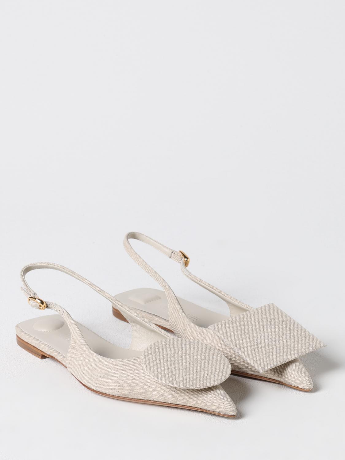 JACQUEMUS MANOLETINAS: Manoletinas mujer Jacquemus, Gris - Img 2