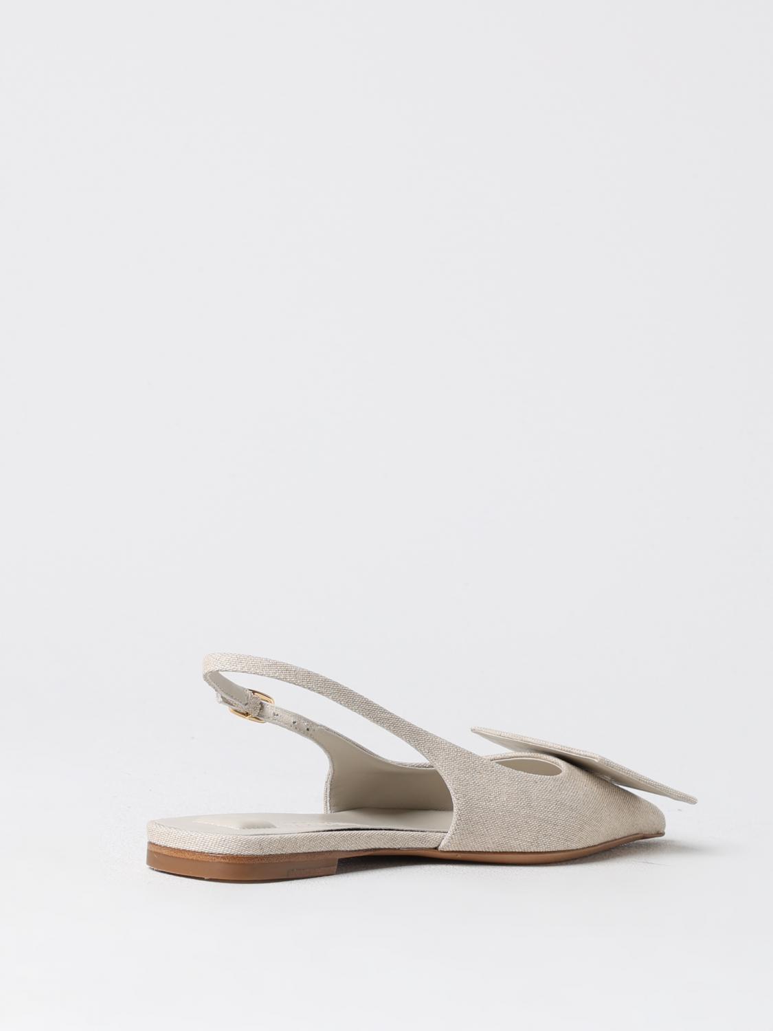 JACQUEMUS MANOLETINAS: Manoletinas mujer Jacquemus, Gris - Img 3