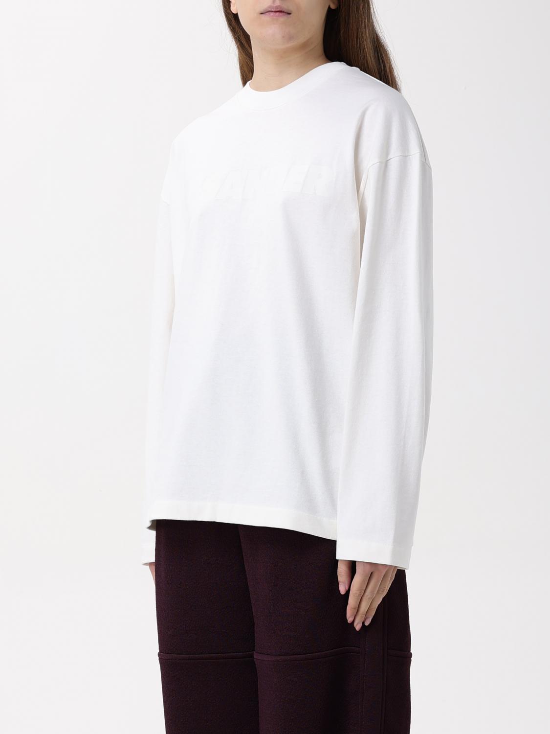 Jil Sander Outlet: T-shirt woman - White | Jil Sander t