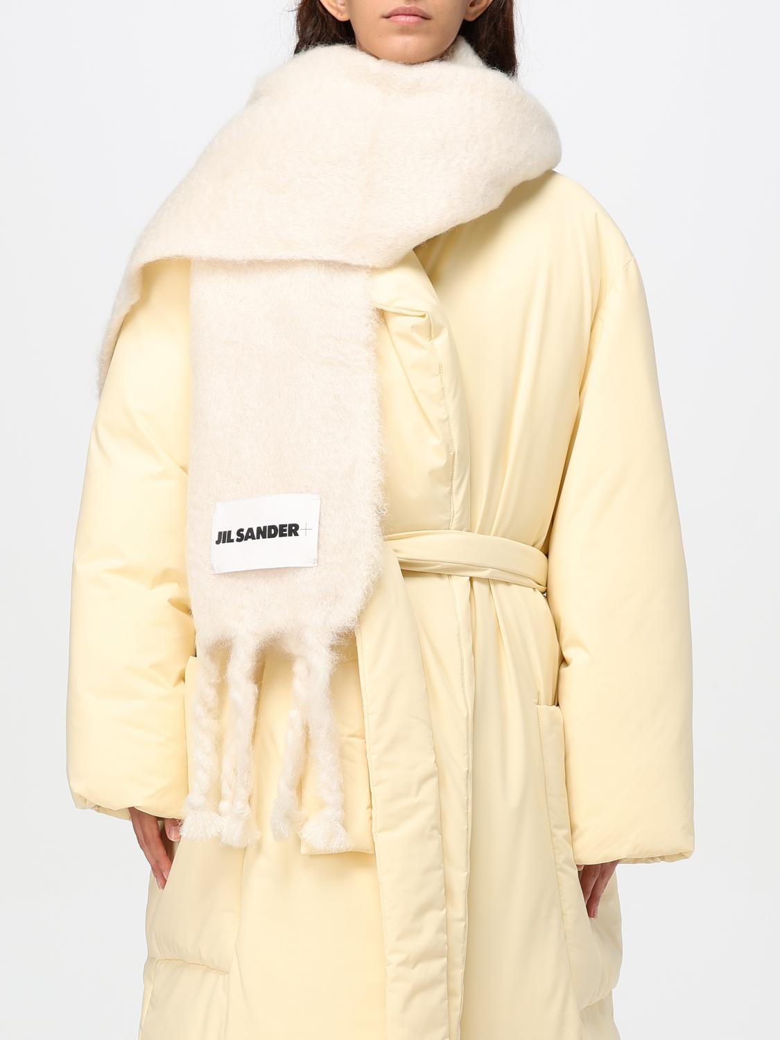 Jil Sander Neck scarf woman - White | J40TE0118J40041 | GIGLIO.COM
