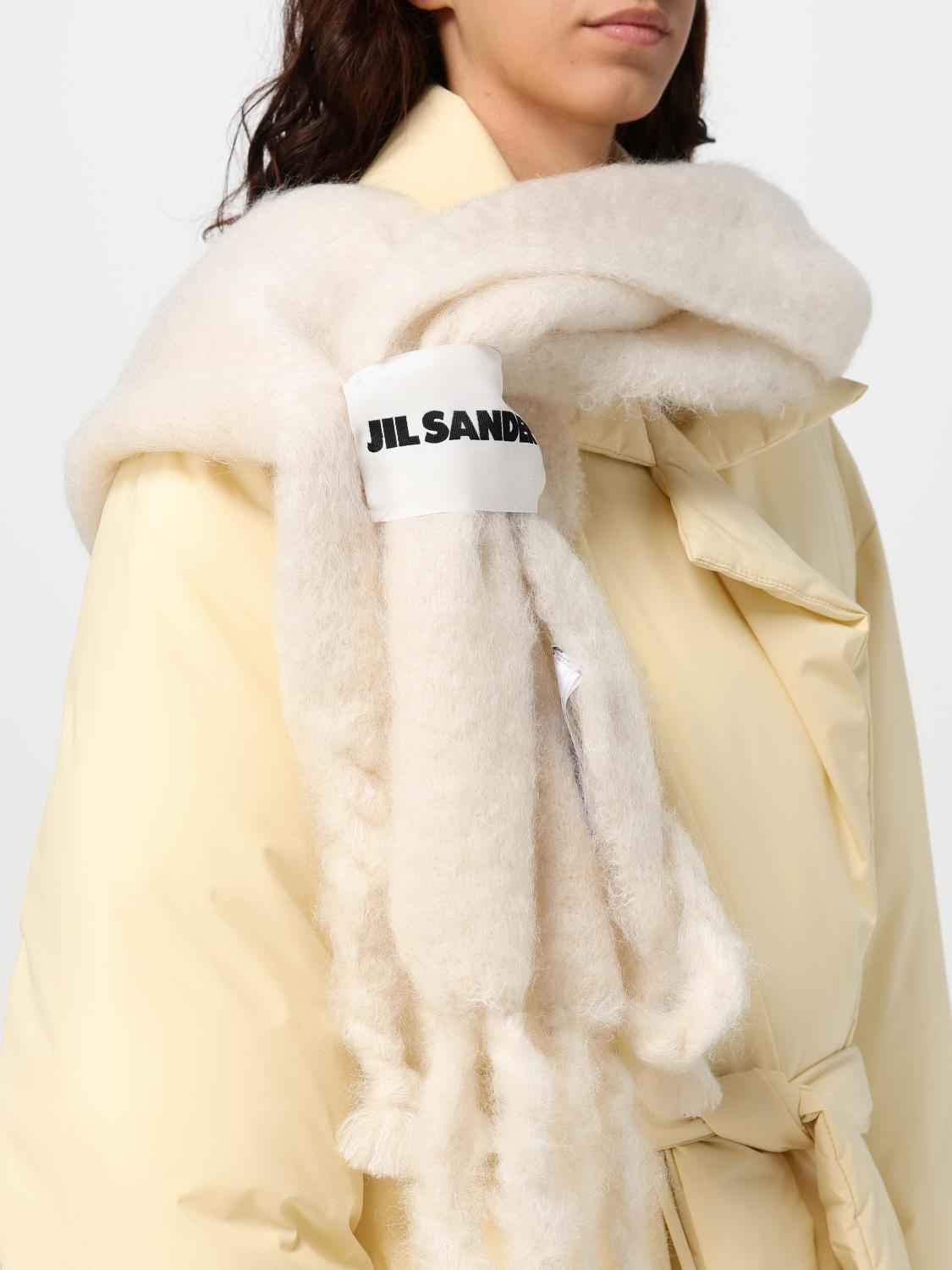 Jil Sander Neck scarf woman - White | J40TE0118J40041 | GIGLIO.COM