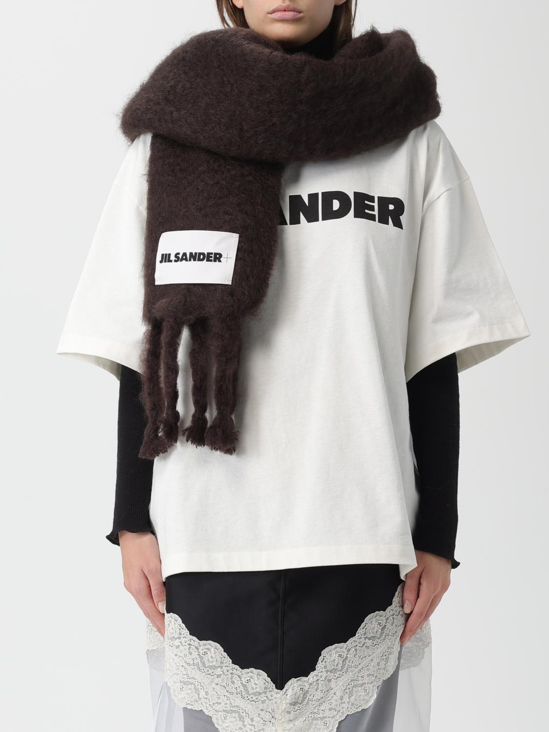 Jil Sander Outlet: Neck scarf woman - Black | J40TE0118J40041