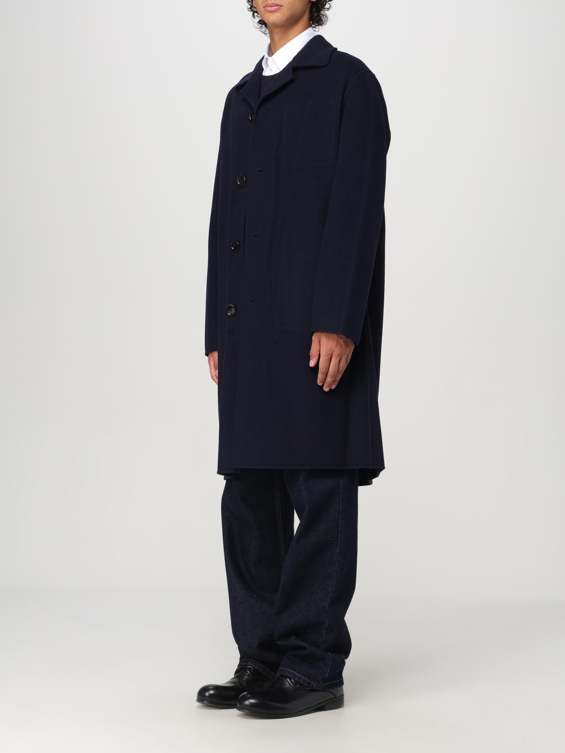 Ami Paris コート メンズ - ブルー | UCO004WV0022 | GIGLIO.COM