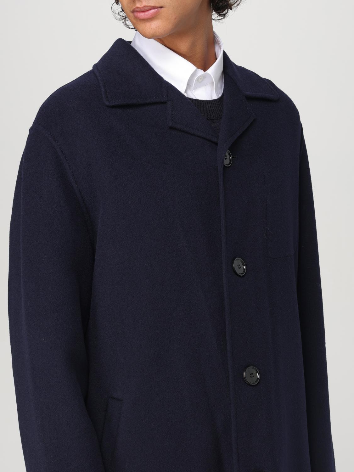 売り切り　ami paris チェスターコート　紺44 Ami Paris コート メンズ - ブルー | UCO004WV0022 | GIGLIO.COM