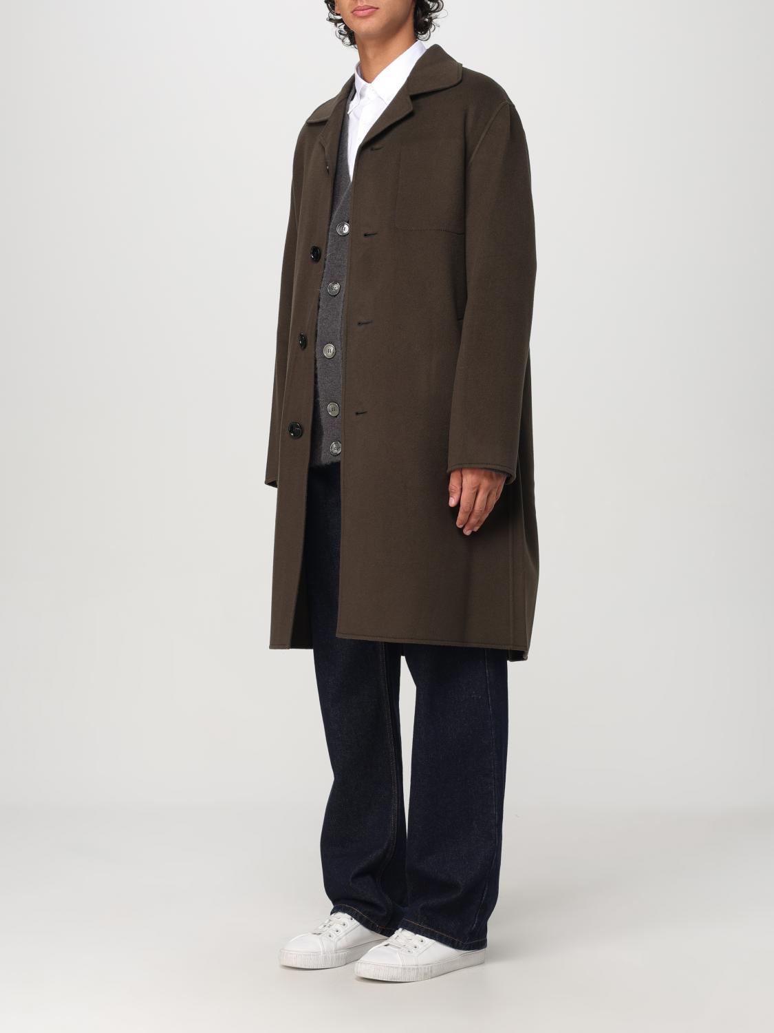Ami Paris コート メンズ - ブラウン | UCO004WV0022 | GIGLIO.COM