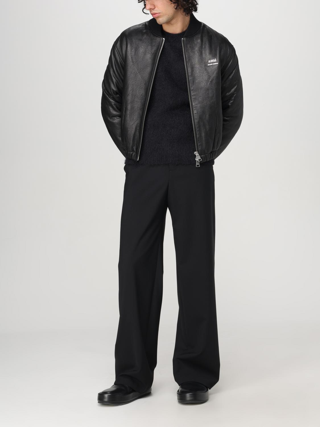 AMI PARIS SWEATER: Sweater men Ami Paris, Black - Img 2