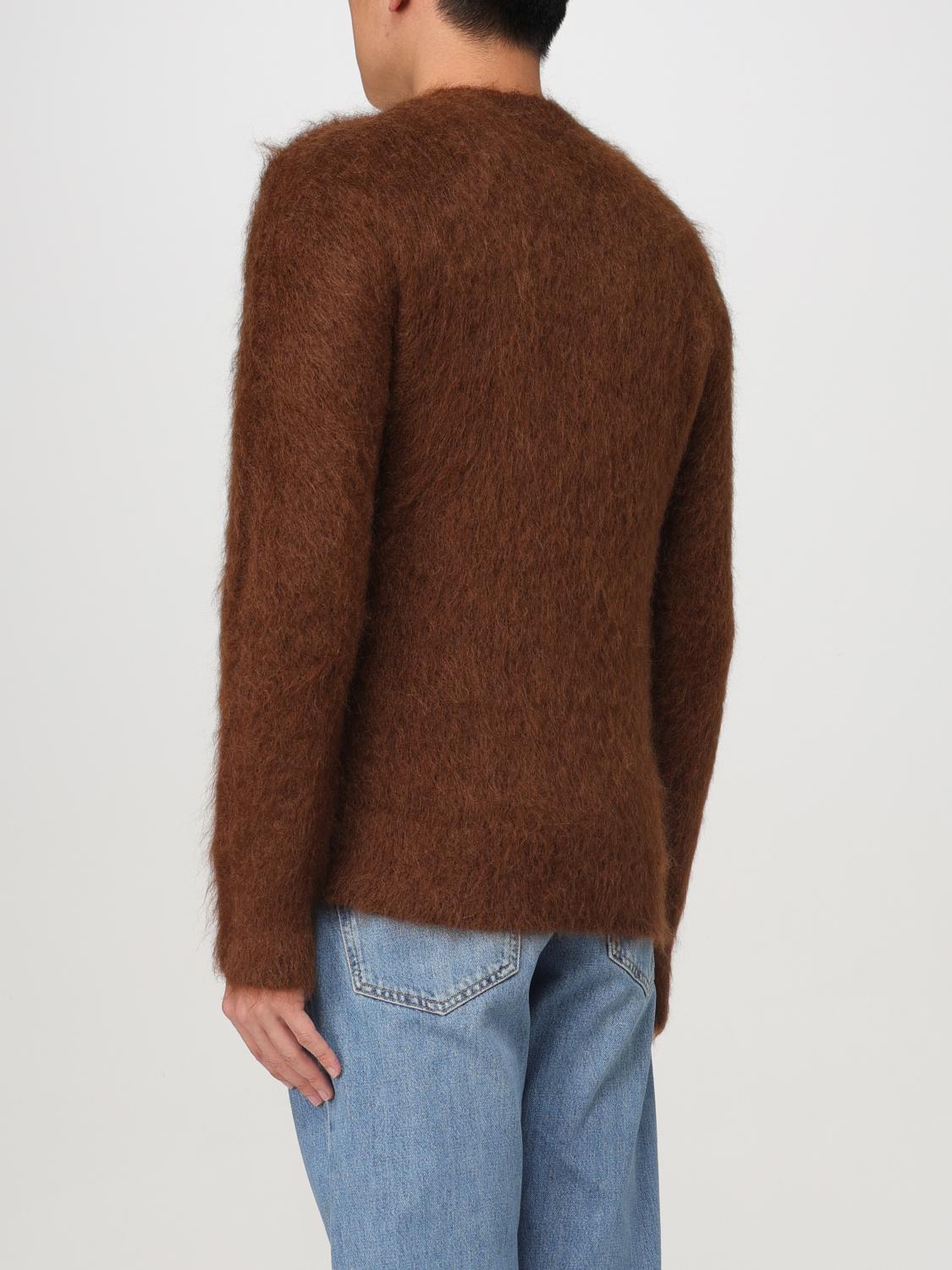 AMI PARIS PULLOVER: Pullover herren Ami Paris, Braun - Img 2