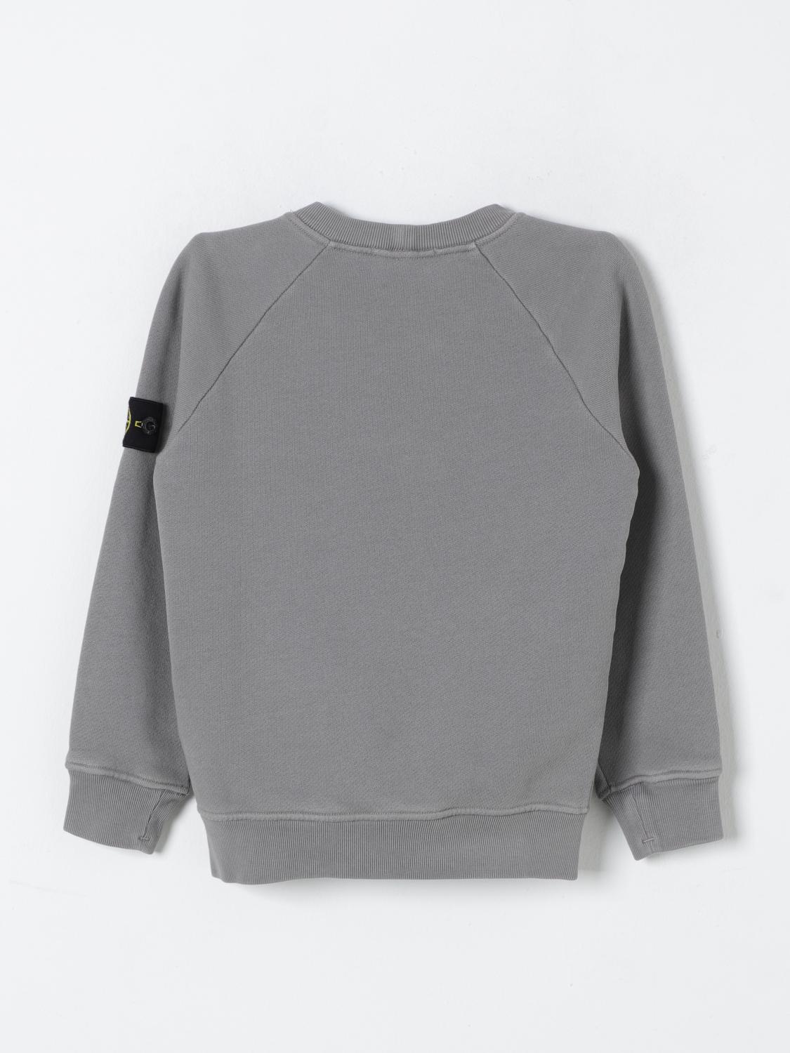 STONE ISLAND JUNIOR 스웨터: 스웨터 남아 Stone Island Junior, 그레이 - Img 2