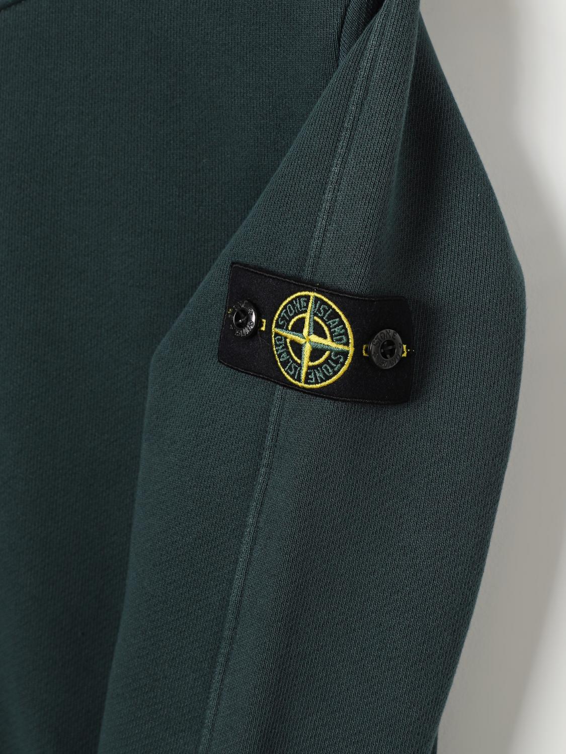 STONE ISLAND JUNIOR PULLOVER: Pullover kinder Stone Island Junior, Petroleum Blue - Img 3