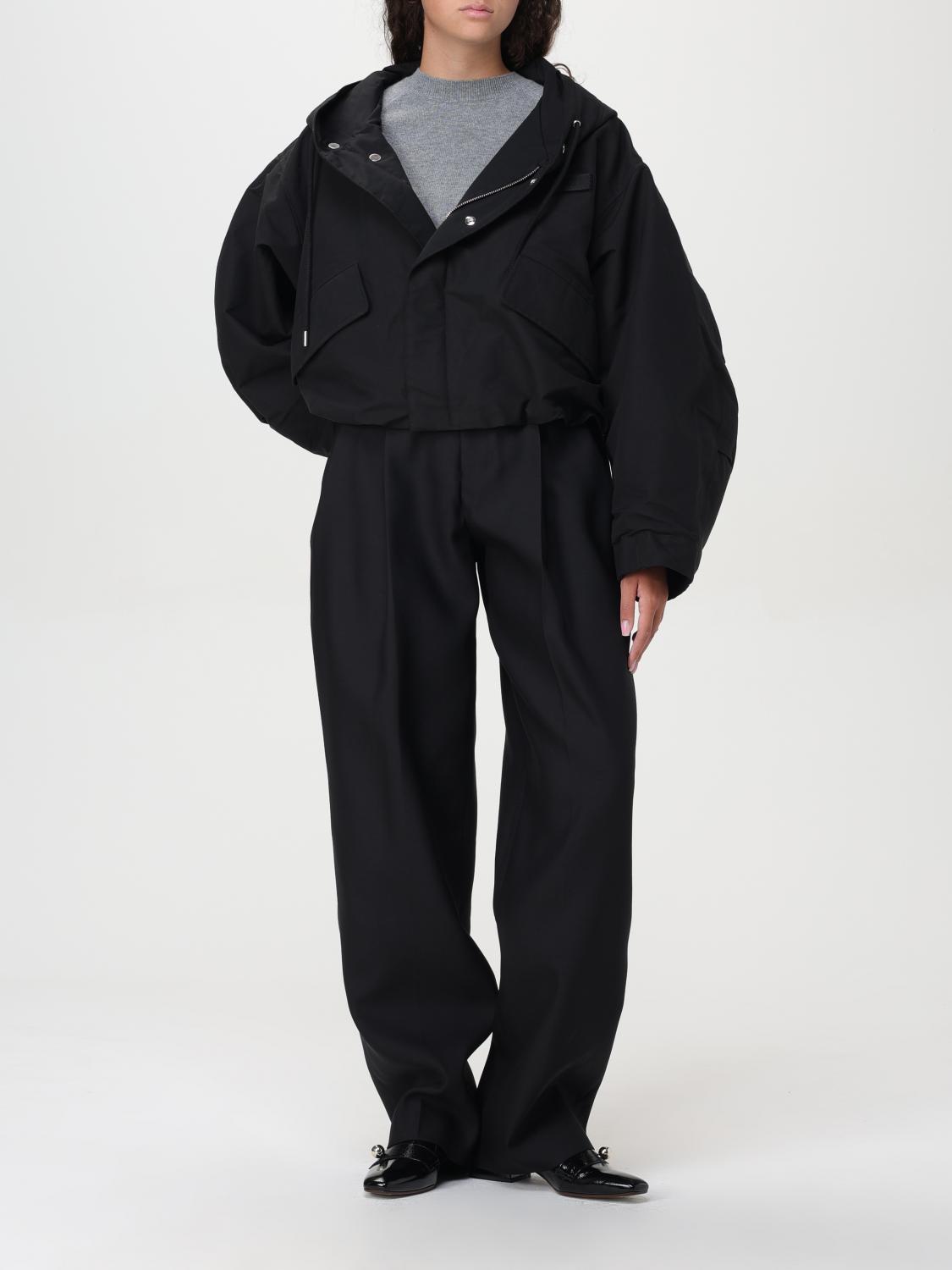 Jacquemus cropped nylon parka - Black | 241C00581517 | GIGLIO.COM