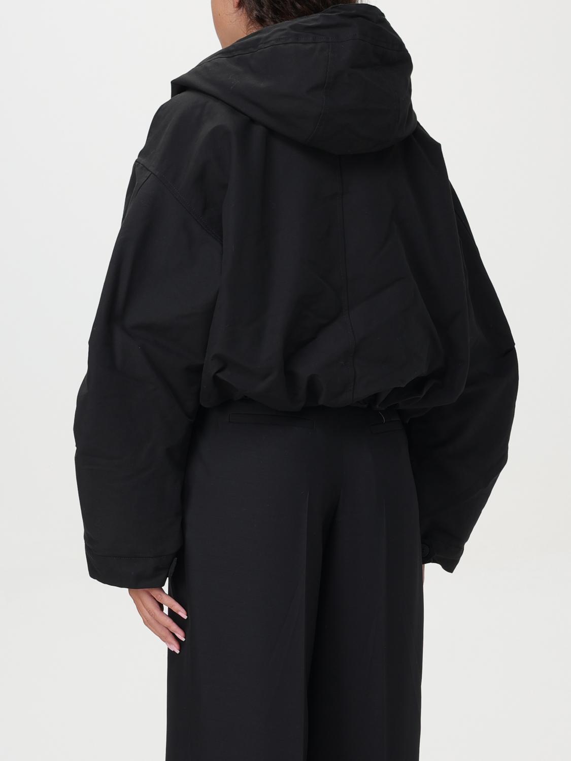 Jacquemus cropped nylon parka - Black | 241C00581517 | GIGLIO.COM