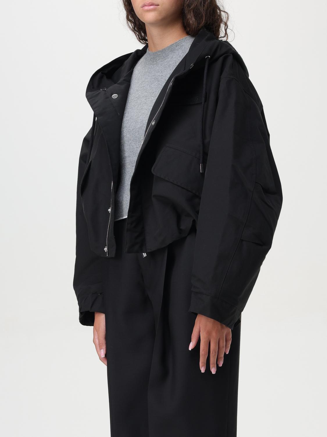 Jacquemus cropped nylon parka - Black | 241C00581517 | GIGLIO.COM
