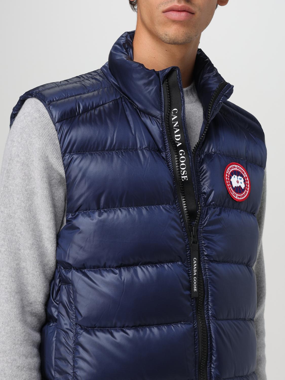 CANADA GOOSE Chaqueta hombre Azul Marino Chaleco Canada Goose 2229M en linea en GIGLIO.COM