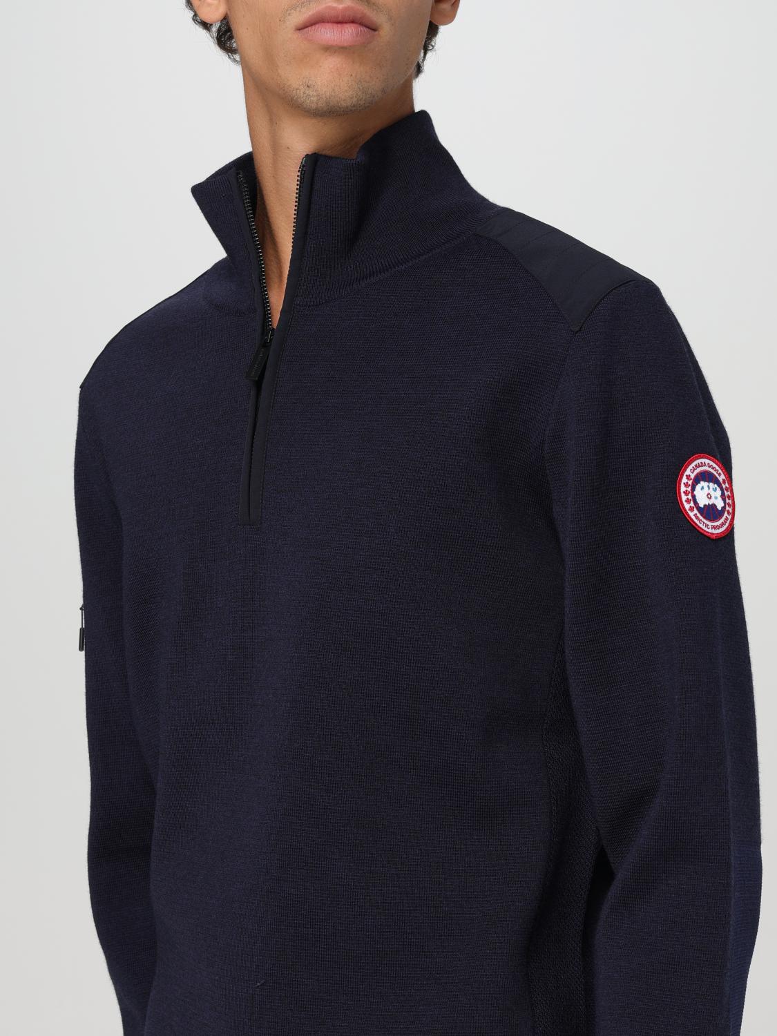 CANADA GOOSE MAGLIA: Jersey hombre Canada Goose, Azul Marino - Img 3