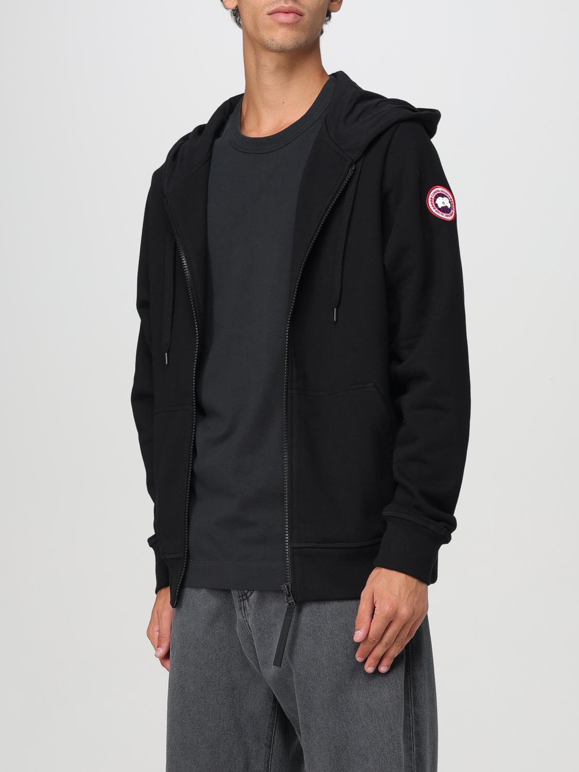 CANADA GOOSE SWEATSHIRT: Sweatshirt men Canada Goose, Black - Img 3