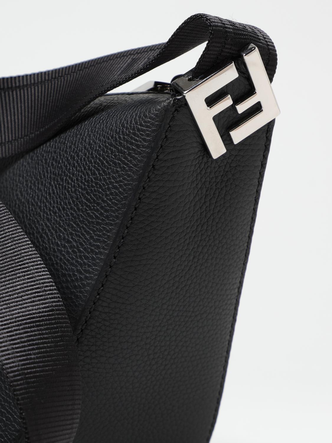 FENDI BANDOLERA: Bolsos hombre Fendi, Negro - Img 4