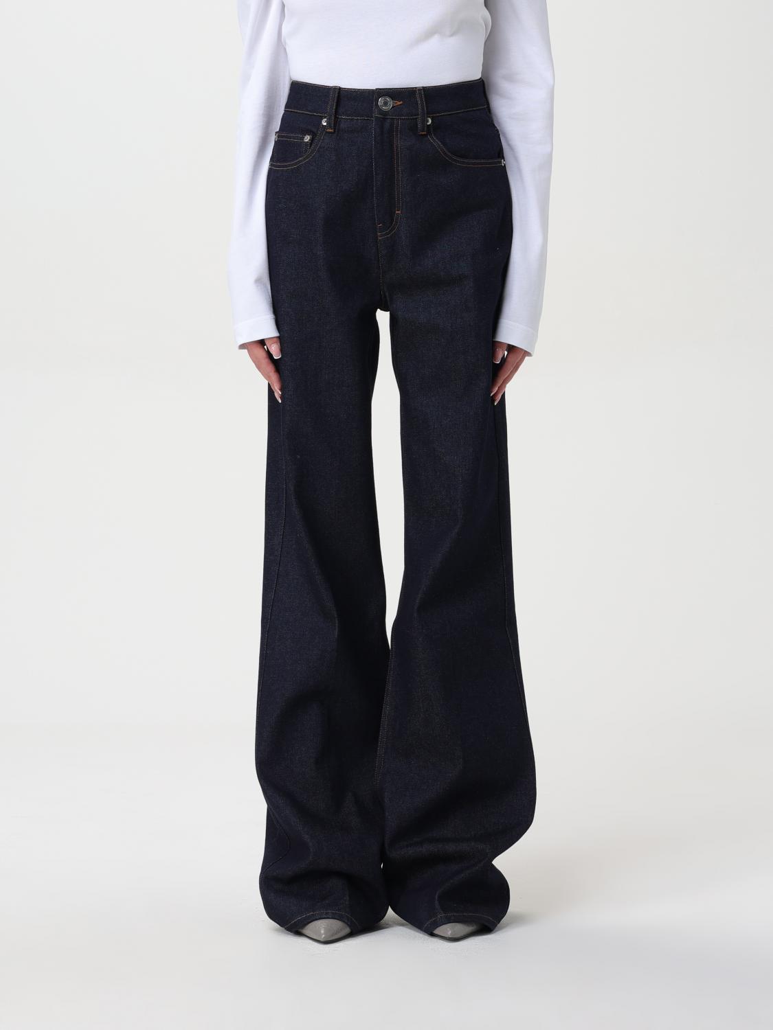 AMI PARIS - Woman - Blue - Jeans