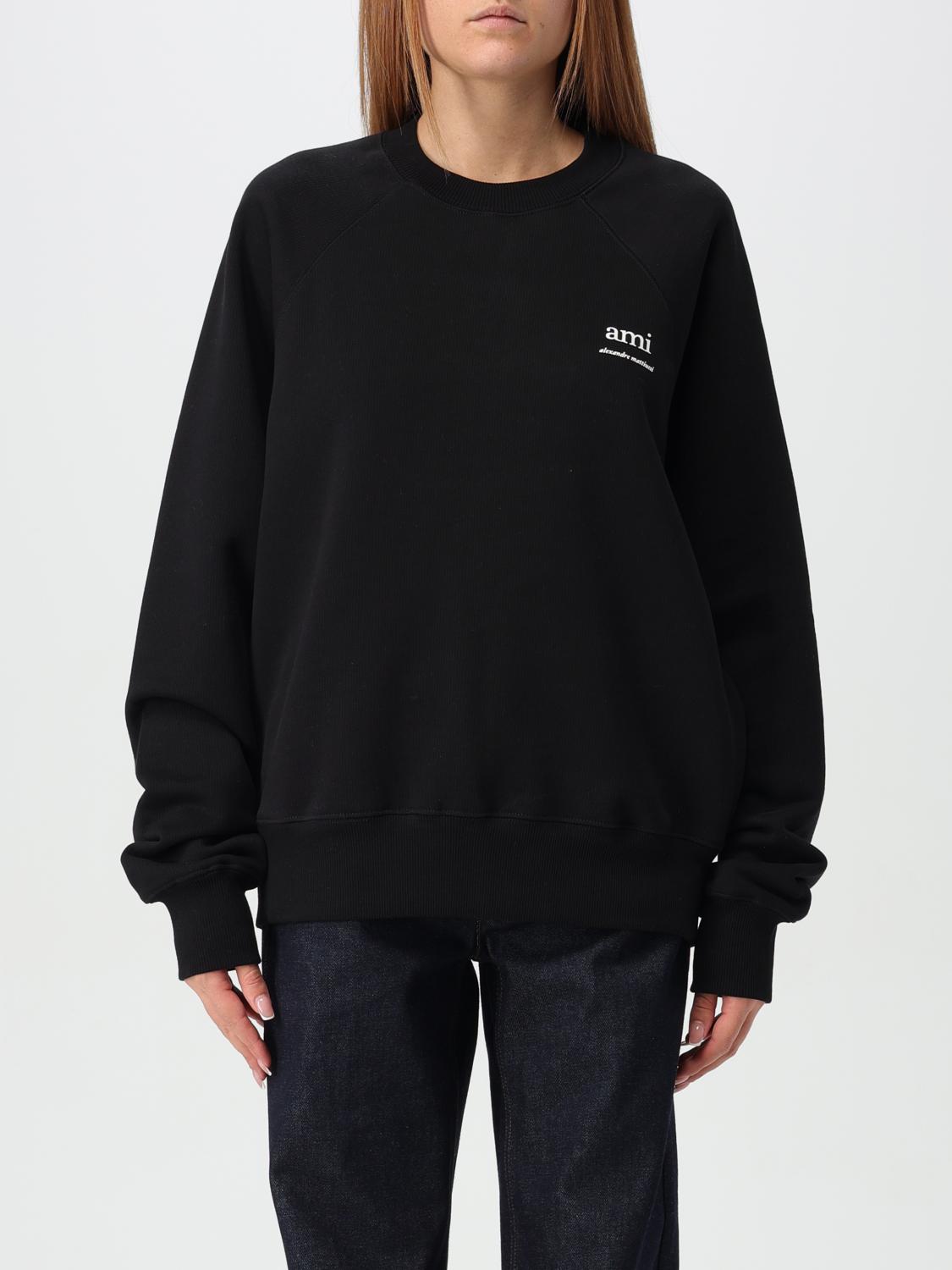 Ami Paris スウェットシャツ レディース - ブラック | USW024747