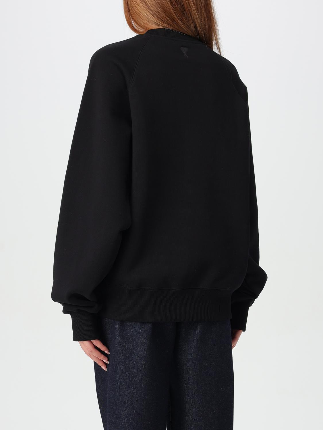 Ami Paris スウェットシャツ レディース - ブラック | USW024747