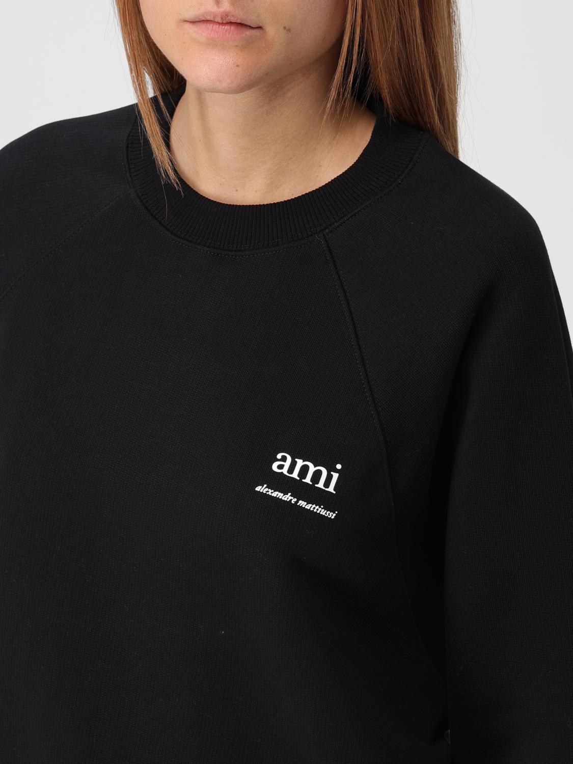 Ami Paris スウェットシャツ レディース - ブラック | USW024747