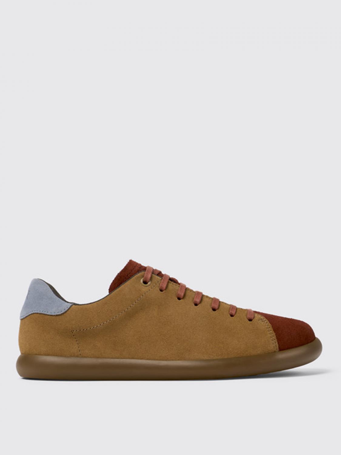 CAMPER SNEAKERS: Sneakers Twins Camper in camoscio , Fantasia - Img 1