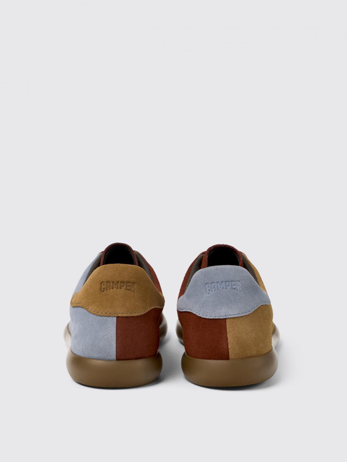 CAMPER SNEAKERS: Sneakers Twins Camper in camoscio , Fantasia - Img 3