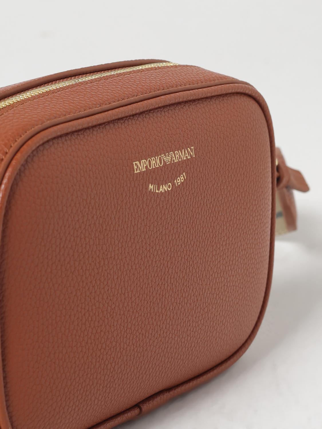 EMPORIO ARMANI MINITASCHE: Handtasche damen Emporio Armani, Braun - Img 3