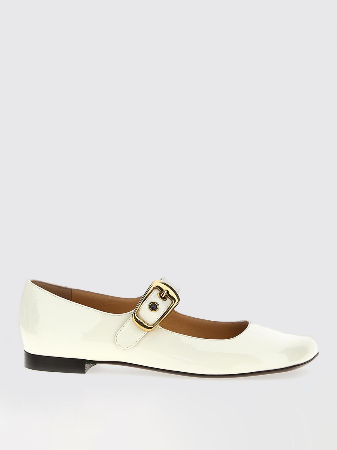 CHLOÉ BALLERINAS: Schuhe damen ChloÉ, Weiß - Img 1