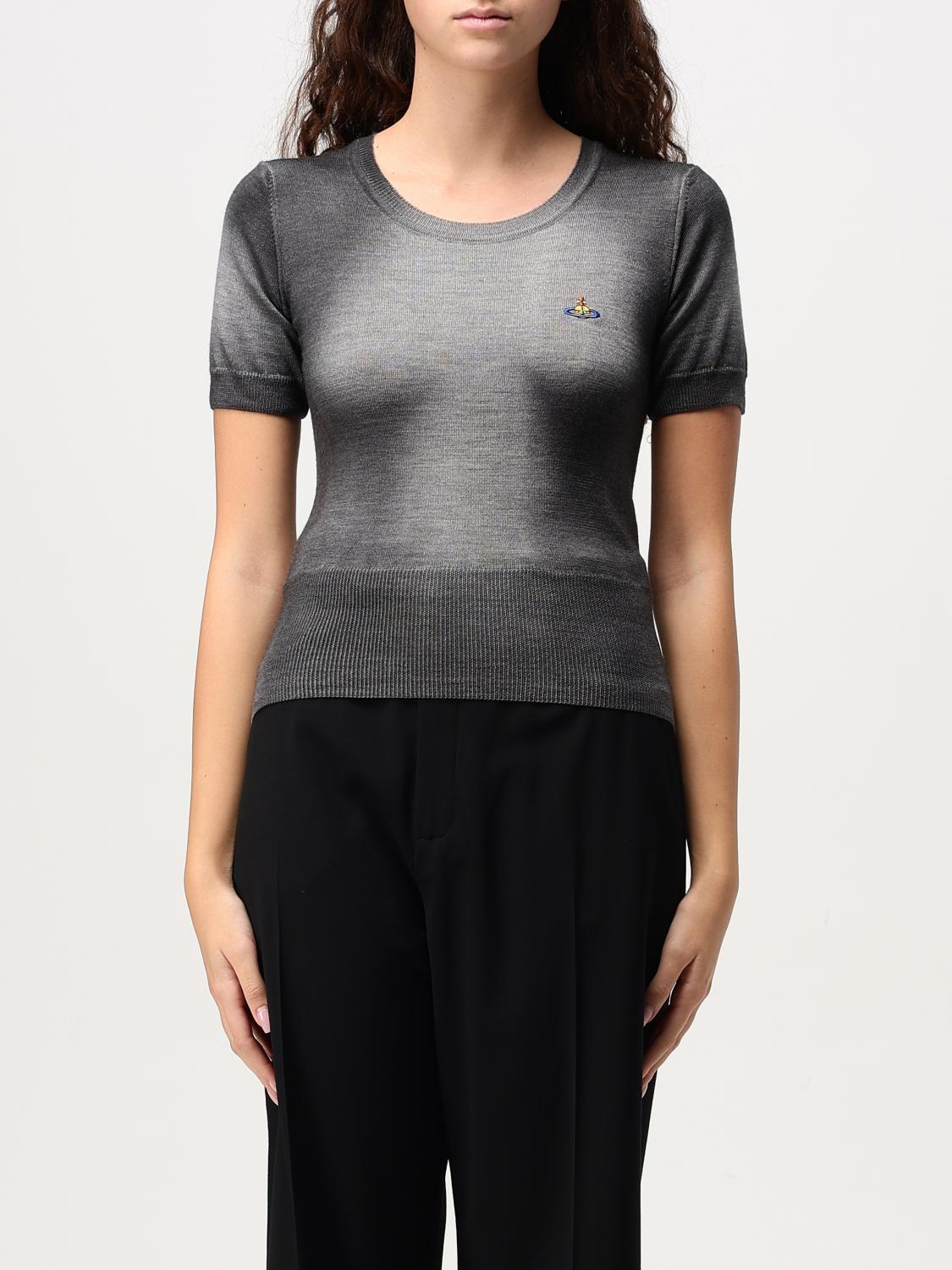 VIVIENNE WESTWOOD TOP: Top woman Vivienne Westwood, Grey - Img 1