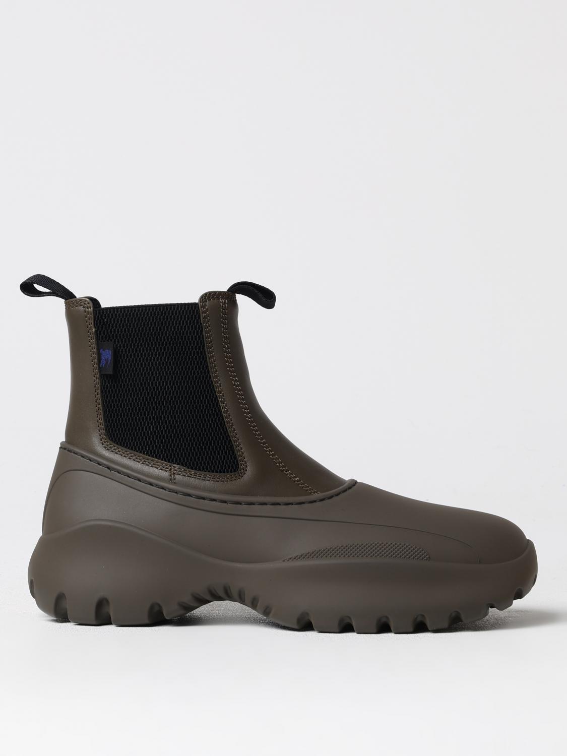 BURBERRY BOOT: Boots men Burberry, Green - Img 1